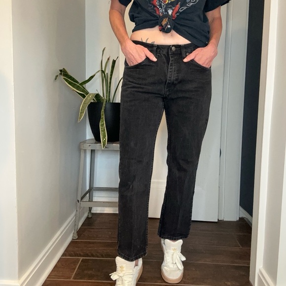 Lee Regular Fit Jeans Men’s 33x30 Black Straight Leg - Picture 6 of 16